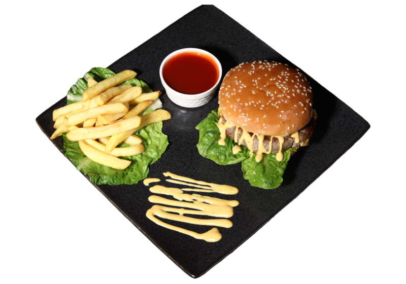 CHARCOAL BEEF BURGER